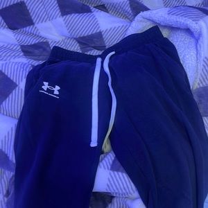 black underarmur sweatpants size adult small